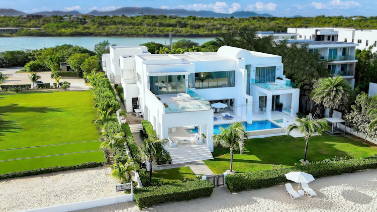 A Minimalist Beachfront Sanctuary in Anguilla